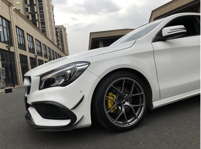 W117 C117 CLA AMG style Front Lip (CF) (3787520180298)