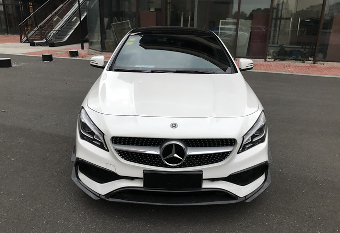 W117 C117 CLA AMG style Front Lip (CF) (3787520180298)