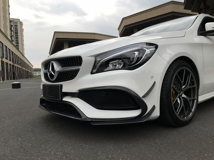 W117 C117 CLA AMG style Front Lip (CF) (3787520180298)