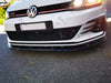 ABS Glossy Black Front Bumper Lip for VOLKSWAGEN【Golf 7.5 GTI】2012+ (6579608682570)