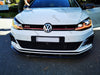 ABS Glossy Black Front Bumper Lip for VOLKSWAGEN【Golf 7.5 GTI】2012+ (6579608682570)