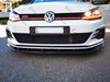 ABS Glossy Black Front Bumper Lip for VOLKSWAGEN【Golf 7.5 GTI】2012+ (6579608682570)