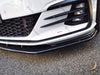 ABS Glossy Black Front Bumper Lip for VOLKSWAGEN【Golf 7.5 GTI】2012+ (6579608682570)