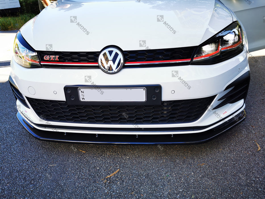 ABS Glossy Black Front Grille For VOLKSWAGEN【Golf 7.5 GTI】2017+ (6575535980618)