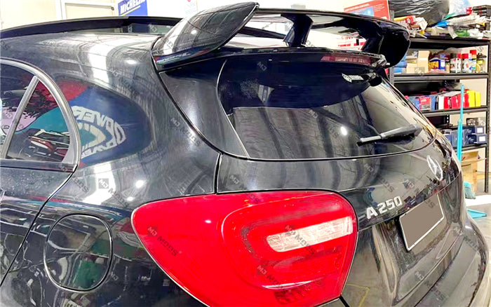 ABS Gloss Black Wing Spoiler for Mercedes-Benz A Class【W176 A45 AMG & A180/200/250】【AMG Style】 (4594983043146)