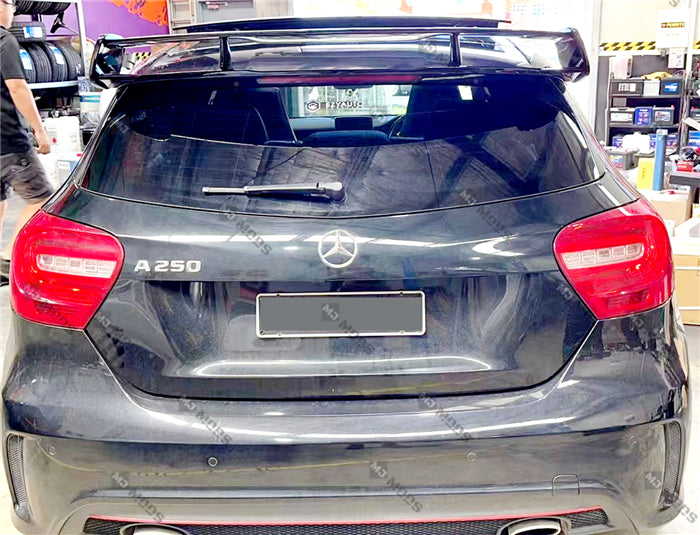 ABS Gloss Black Wing Spoiler for Mercedes-Benz A Class【W176 A45 AMG & A180/200/250】【AMG Style】 (4594983043146)