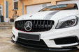 ABS Front Grille For MERCEDES BENZ【W176 A180/200/250 A45 AMG】12-15【GT BK】 (6575523037258)