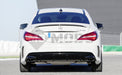 ABS Glossy Black Rear Diffuser fit for Mercedes-Benz 【C117 X117】【CLA45 CLA200/220/250 AMG Bumper】 (4748317327434)