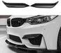 Carbon Fibre Front Bumper Splitter for BMW【F80 M3 & F82 F83 M4】Upper Curvy Front (7016137228362)