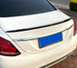 PP Plastic Gloss Black Rear Bumper Boot Lip Spoiler for MERCEDES-BENZ  C CLASS【W205 SEDAN S205 WAGON】【4D-AMG Style】 (7079650754634)