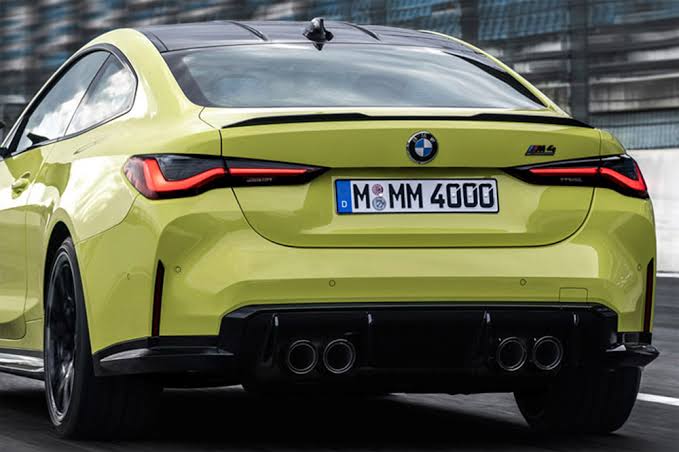ABS Glossy Black Rear Bumper Spoiler for BMW 4 Series【G22 Coupe & G82 ...