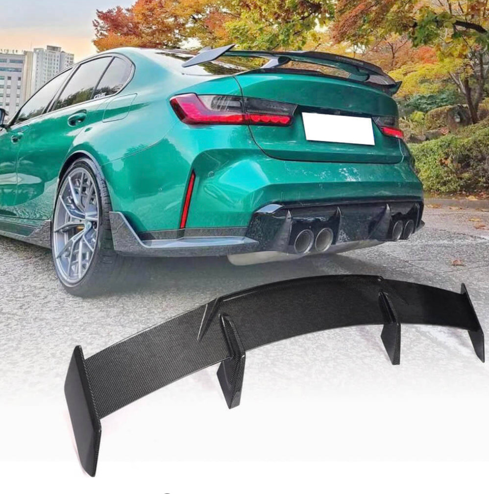 Carbon Fibre Rear Lip Spoiler for BMW 4 Series【G22 Coupe & G82 M4 420 ...