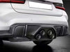Dry Carbon Fibre Rear Bumper Diffuser for BMW【M3 G80 G81 & M4 G82 G83】【Centre outlet】 (7060484751434)