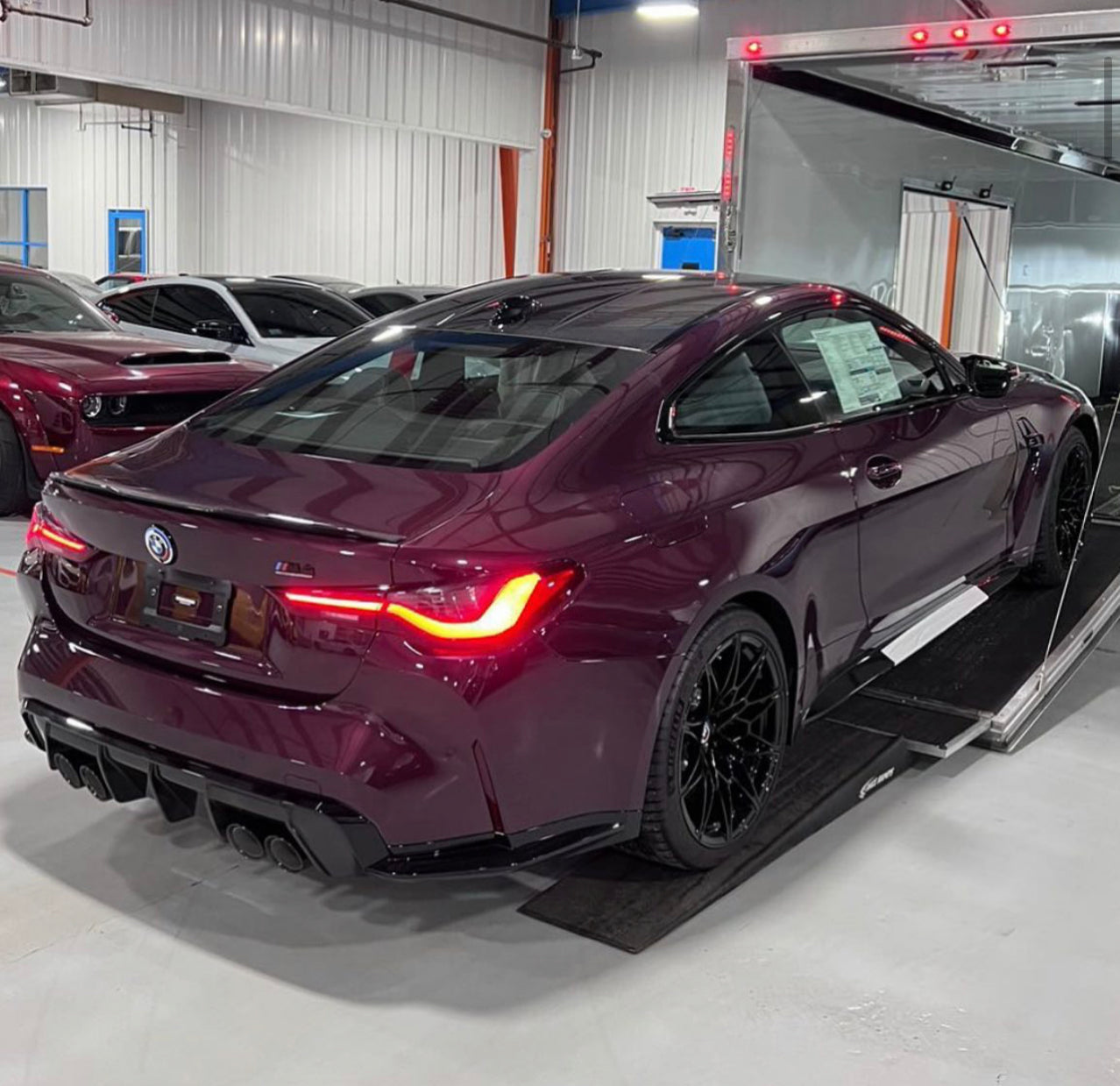 Carbon Fibre Rear Lip Spoiler for BMW 4 Series【G22 Coupe & G82 M4 420 ...