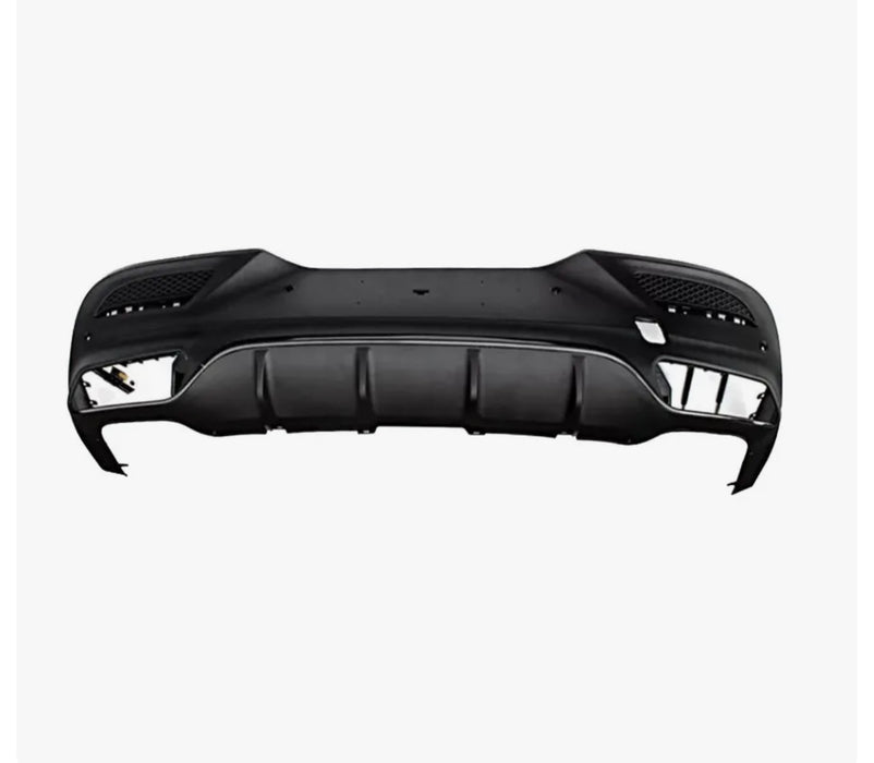 [Pickup Only]PP Gloss Black GLE63 Style Rear Diffuser With Black Exhaust Tips For Mercedes-Benz GLE-Class【C292 GLE 350/450AMG/43AMG】2015-2019