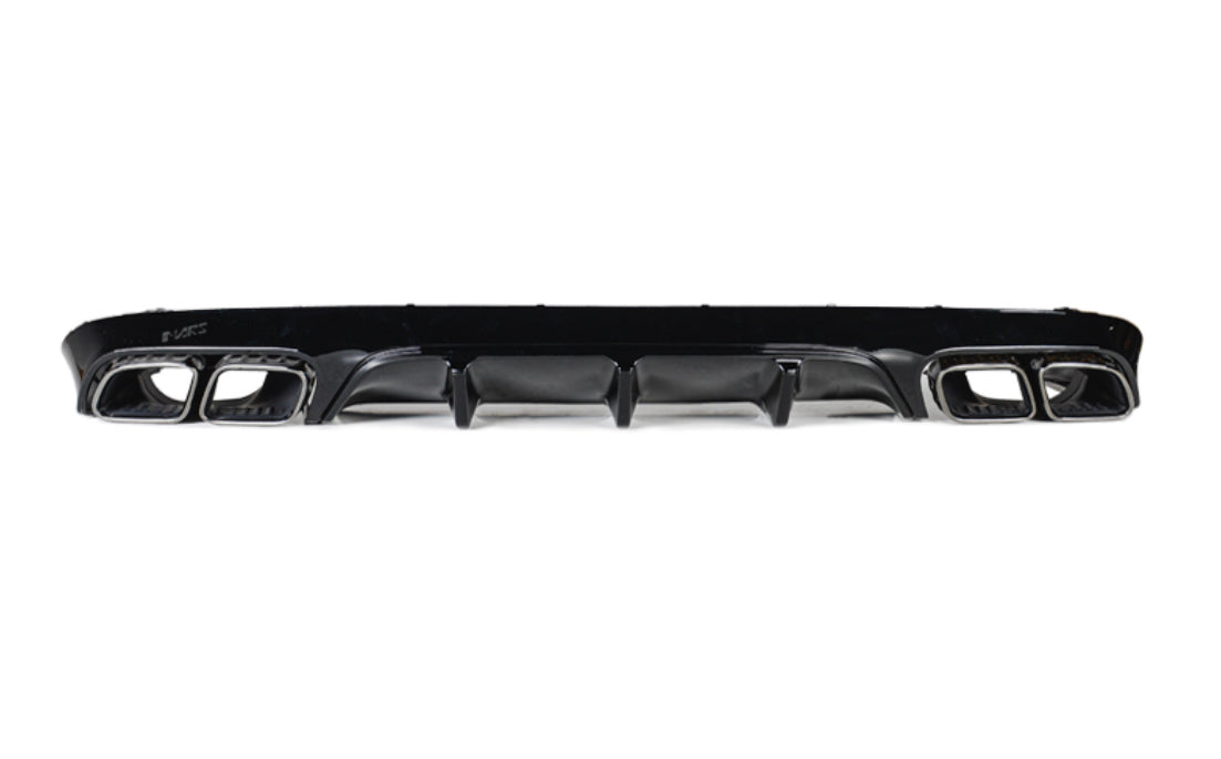 Gloss Black PP Rear Diffuser E63 Style For MERCEDES BENZ E CLASS【C238 Coupe】【 E260 E300 E350 E43 E53 E63 AMG】【E400 E450 AMG】2016-2022 (7065697812554)