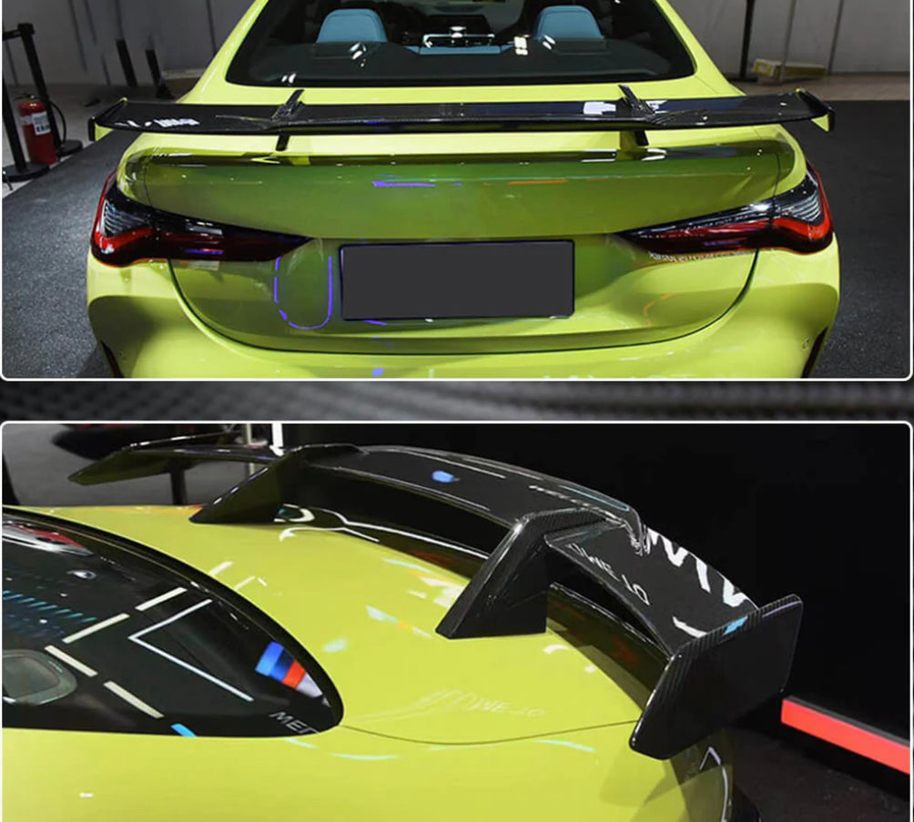 Carbon Fibre Rear Lip Spoiler for BMW 4 Series【G22 Coupe & G82 M4 420 ...