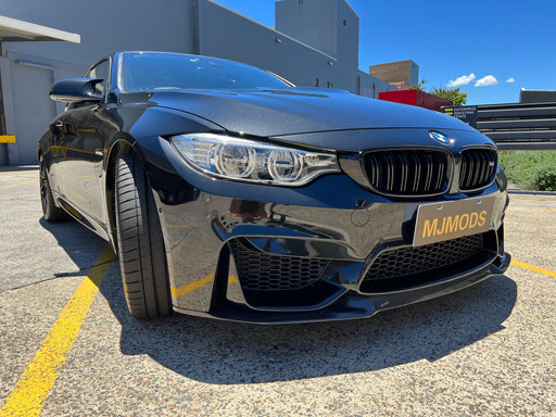 Carbon Fibre Front Bumper Lip for BMW【F80 M3 & F82 F83 M4】【CS Style】 (4348620767306)