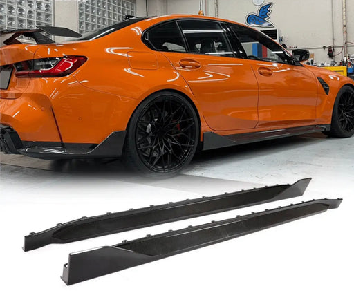 Dry Carbon Fibre Side Skirts for BMW【M3 G80 G81】【MP】 (7067059978314)