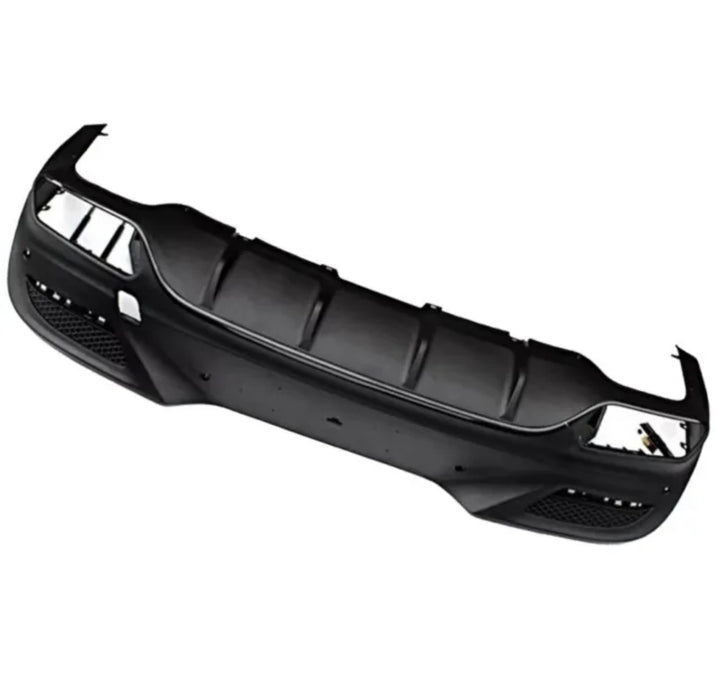 [Pickup Only]PP Gloss Black GLE63 Style Rear Diffuser With Black Exhaust Tips For Mercedes-Benz GLE-Class【C292 GLE 350/450AMG/43AMG】2015-2019