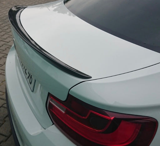 ABS Gloss Black BOOT LIP SPOILER FOR BMW【F22 M240/M235 230/228/225/220 F87/M2】【P】 (6551324328010)