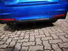 Carbon Fibre Rear Bumper Diffuser for BMW F30 M SPORT Kit - with Single Exhaust Outlet (4271862612042)